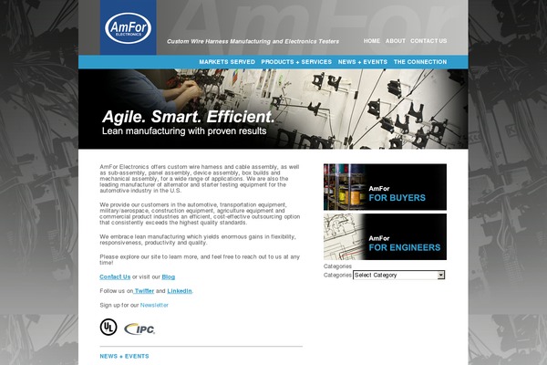 amforelectronics.com site used Amfor
