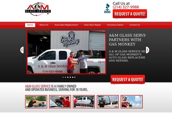 amglassservice.com site used Am-glass-service