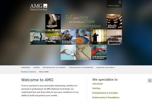 amgnational.com site used Themeamg