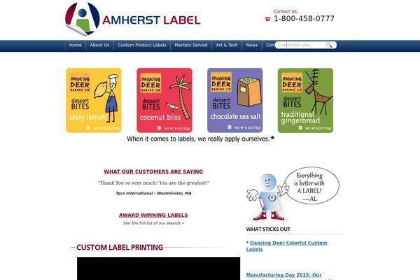 amherstlabel.com site used Amherst