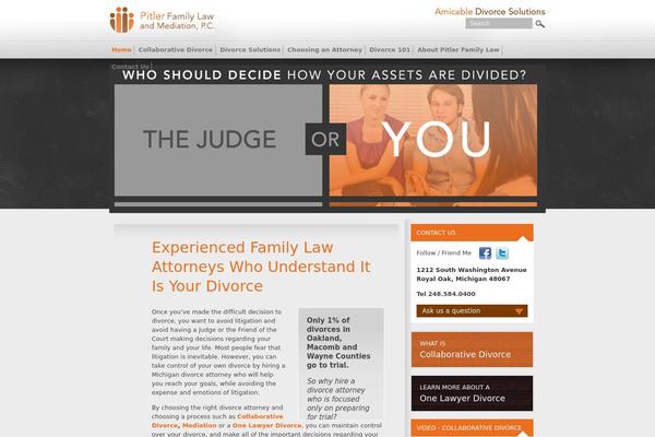 amicabledivorce.com site used Divorce