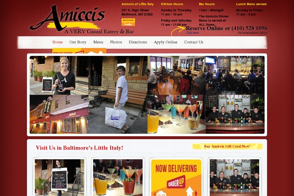 amiccis.com site used Amiccis_theme