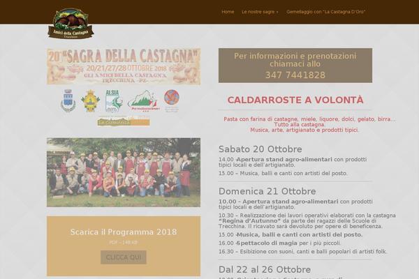 amicidellacastagna.it site used Divi-1.9-1