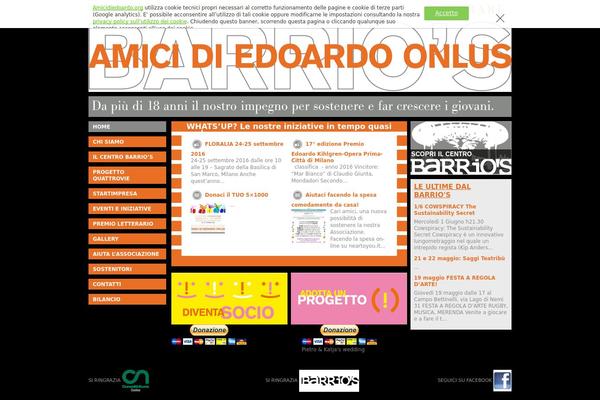 amicidiedoardo.org site used Kdframework