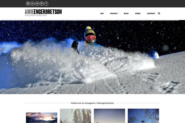 Elgrande theme site design template sample