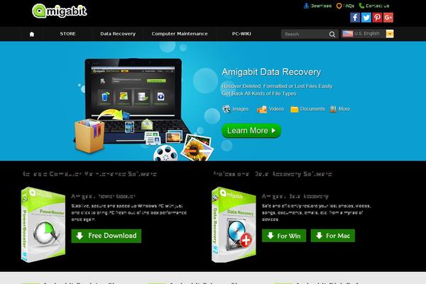 amigabit.com site used Treehouse-1.2.6