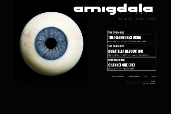 amigdalatheatre.com site used Amigdala