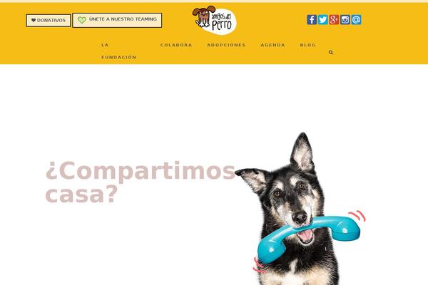 amigosdelperro.org site used Amigos-del-perro