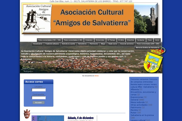 amigosdesalvatierra.es site used Realtee
