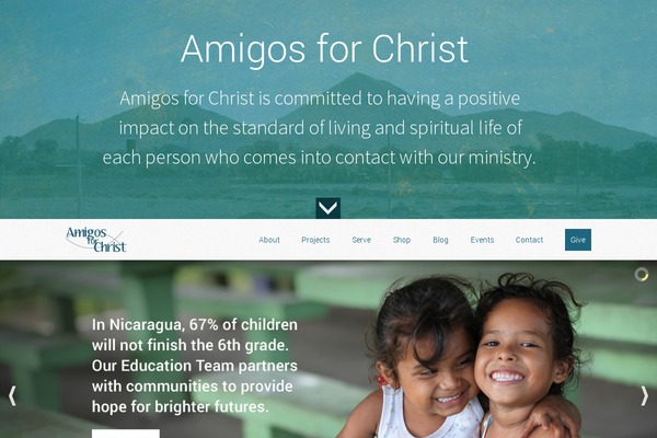 amigosforchrist.org site used Afc-theme
