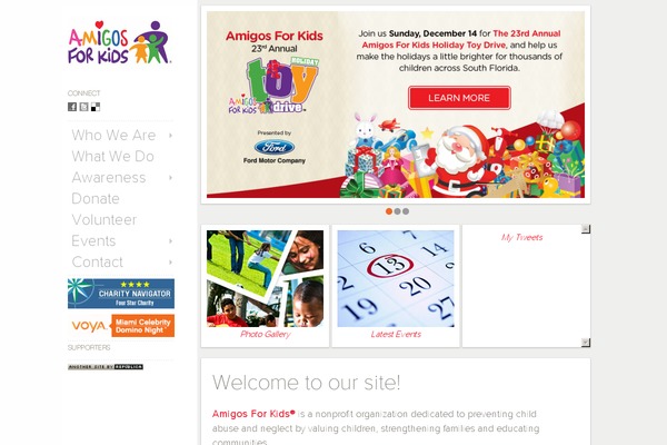 amigosforkids.org site used Amigos2013