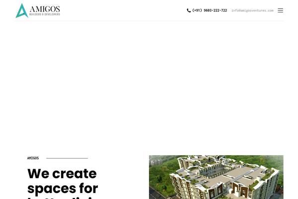 Palladio theme site design template sample
