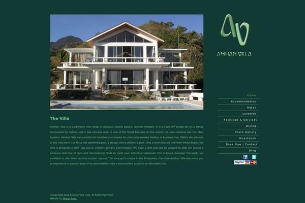 Thesis 1.8 theme site design template sample