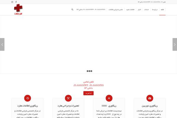 Amin theme site design template sample