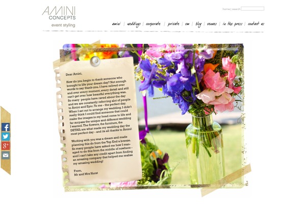 aminiconcepts.com site used Amini