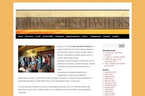 Twenty Ten theme site design template sample