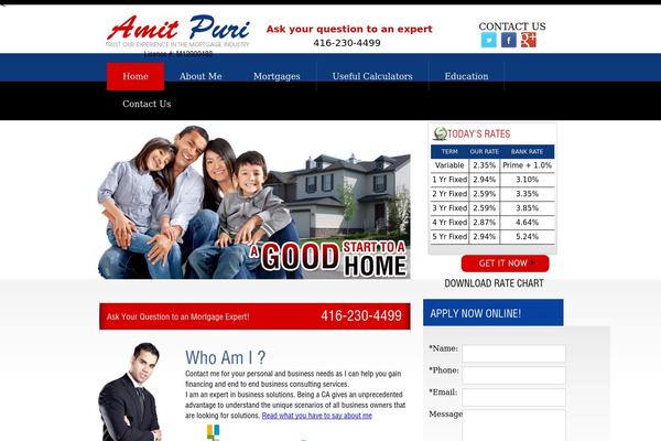 amitpuri.ca site used Amitpure