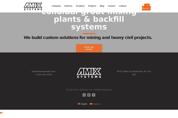 amixsystems.com site used Amixsystems