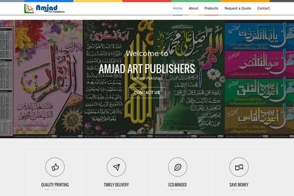 amjadart.com site used Amjadart