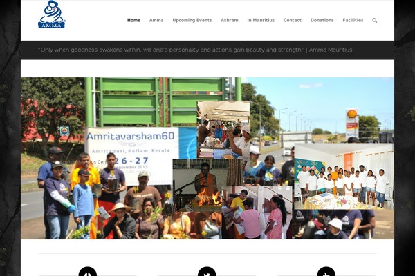 Enfold theme site design template sample