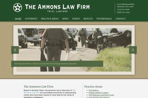 ammonslaw.com site used Ammons