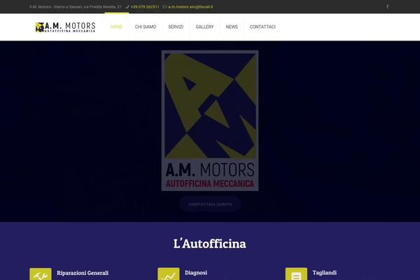 ammotors.it site used Ammotors-theme