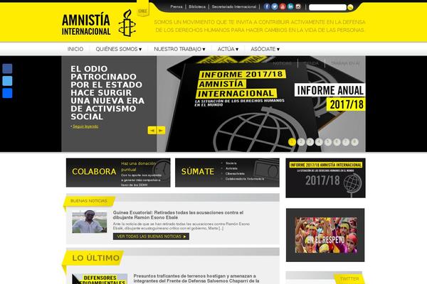 amnistia.cl site used Amnistia
