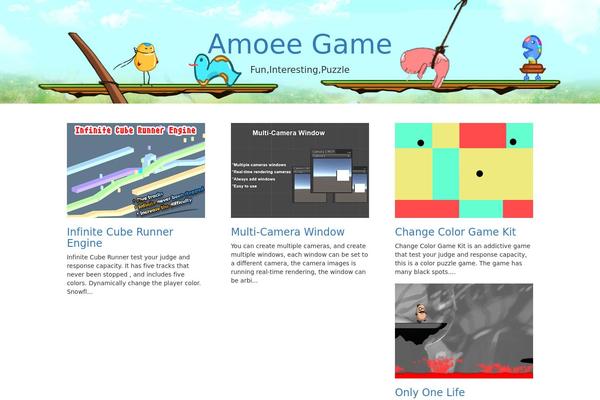 amoee.com site used GK Portfolio