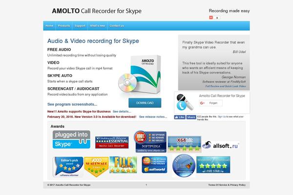 amolto.net site used Shell Lite