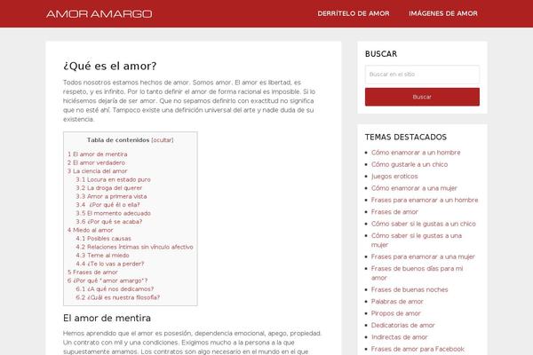 amoramargo.com site used Wasabi