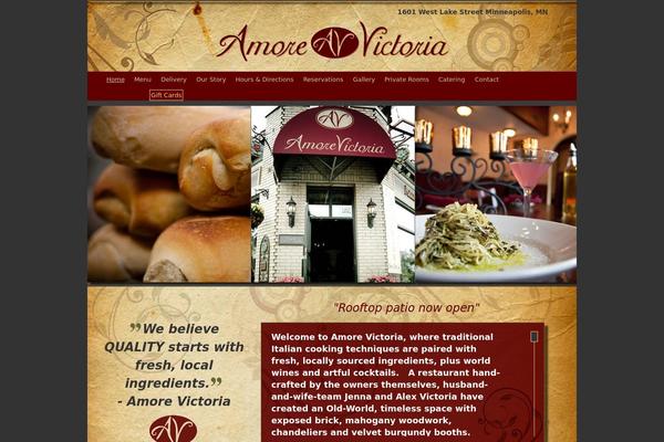 amorevictoria.com site used Amore