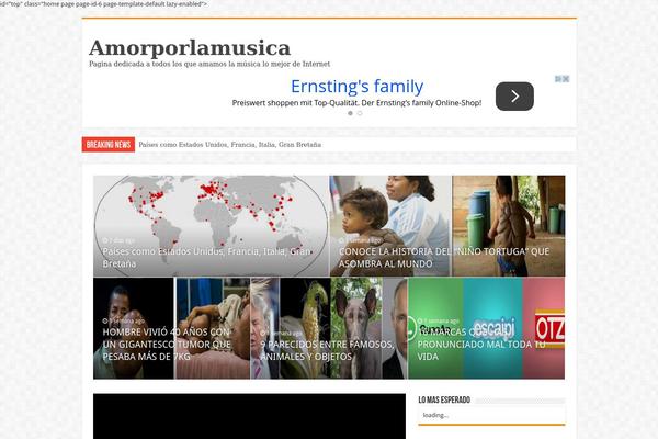 GeneratePress theme site design template sample