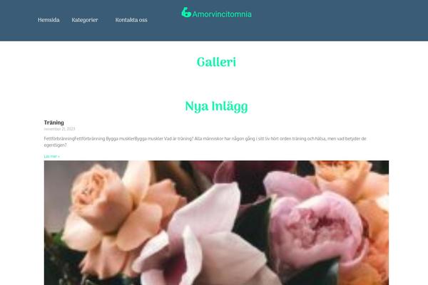 amorvincitomnia.se site used Tp-branded