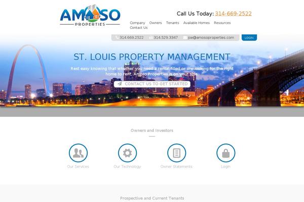 amosoproperties.net site used Appfolio