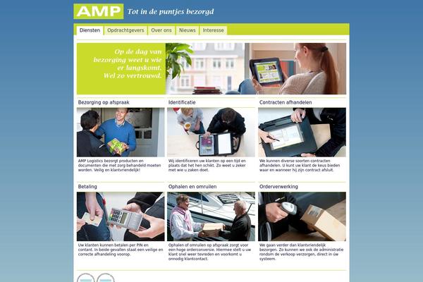 amp-logistics.nl site used Amp