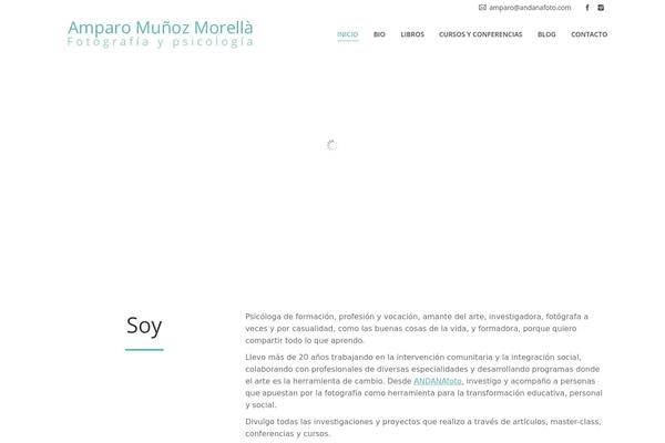 The7 theme site design template sample