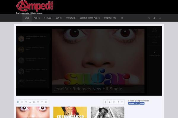 Explicit theme site design template sample