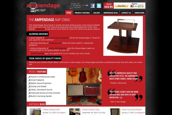 Arrowsmith theme site design template sample