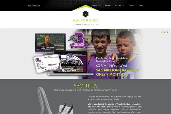 amperagefundraising.com site used Fundraising