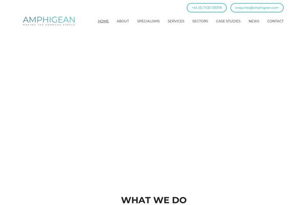 Twenty Twenty theme site design template sample