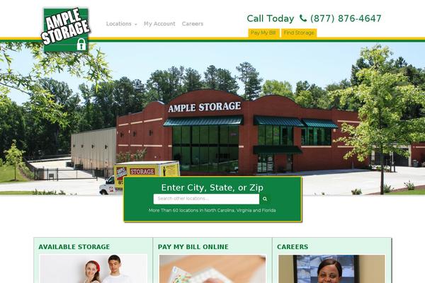 amplestoragecenter.com site used Ample-storage