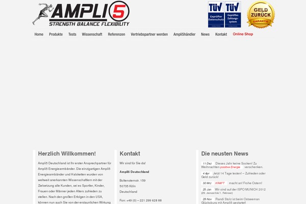 ampli5-europe.de site used Ampli5