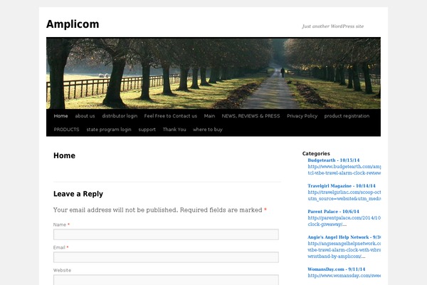amplicomusa.com site used Amplicom