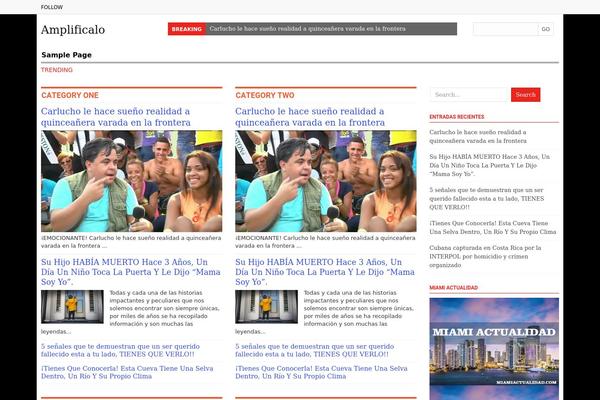 amplificalo.com site used Newspapertimes-multiple-pro