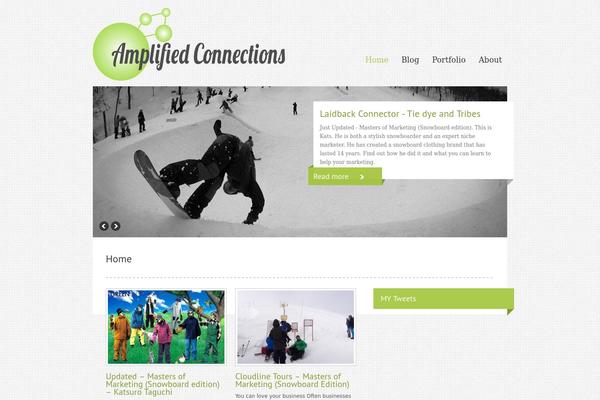 amplifiedconnections.com site used Brainstorm