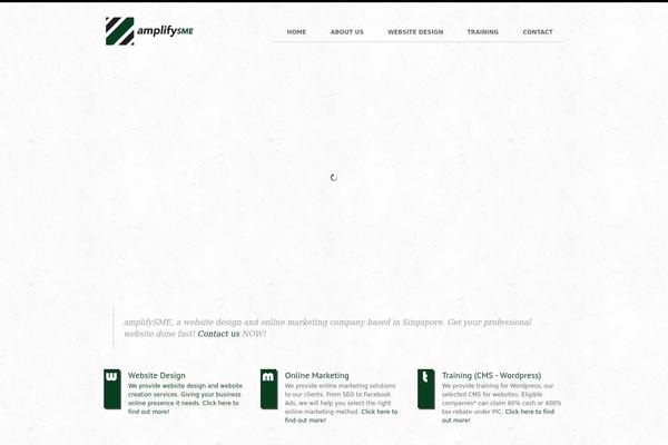 Nemesis theme site design template sample