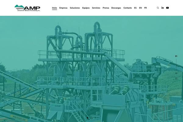 ampmineral.com site used Crocal
