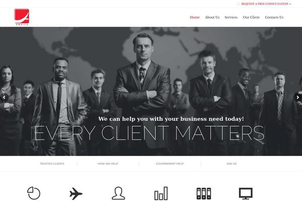 Lawyers Attorneys theme site design template sample