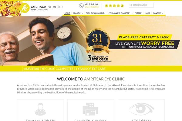 amritsareyeclinic.com site used Dweb