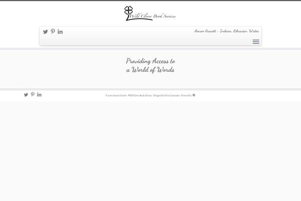 Customizr theme site design template sample